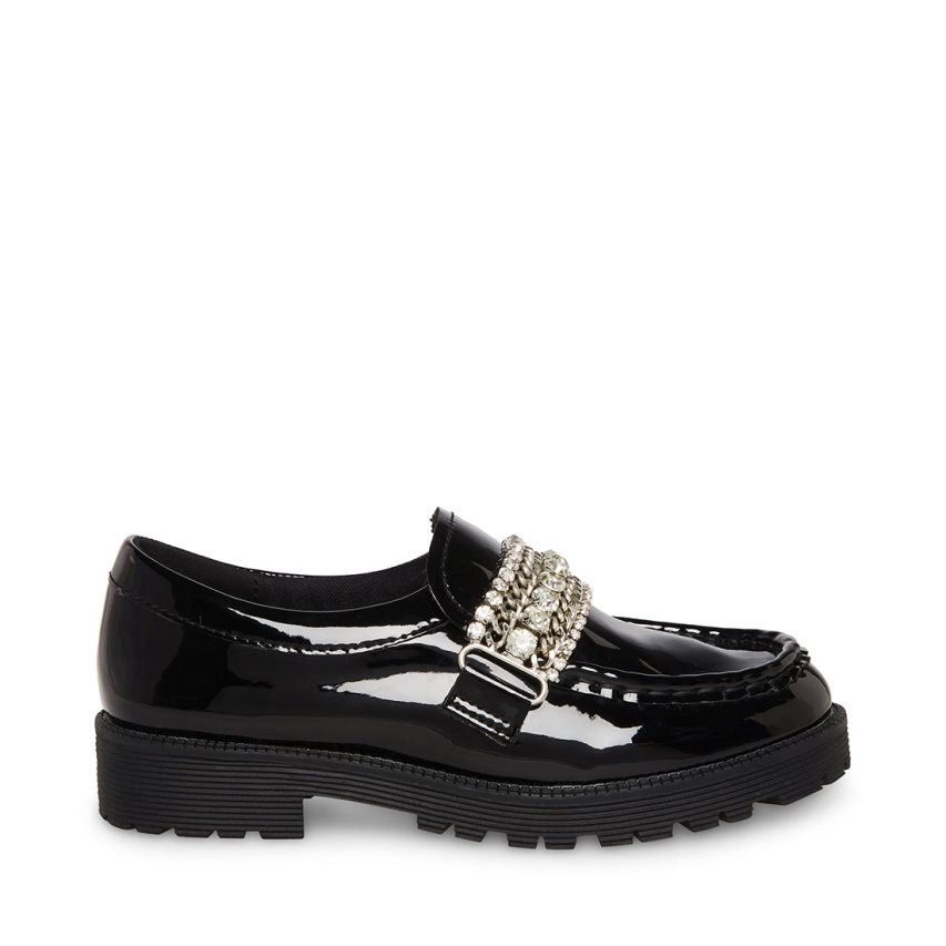 Black Steve Madden Jmaybell Kids\' Loafers | PH 1795DB16